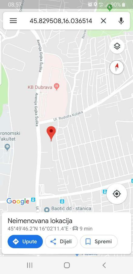 Apartman Bilivano Загреб Экстерьер фото